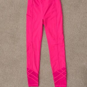Lilly Pulitzer NWOT Pink High-Waist cropped Leggings Size M
